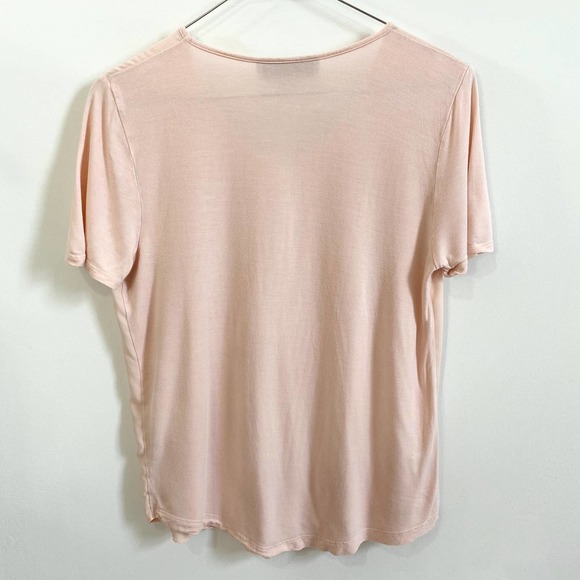 2 Ann Taylor LOFT Tops (Blue and Pink) Short Sleeves - Picture 5 of 9